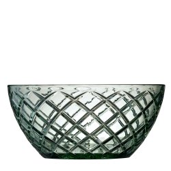 Lyngby Glas Sorrento Salatskl 24 cm - Grn Glas