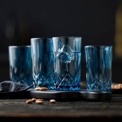 Lyngby Glas Sorrento Highball Glas 38 cl. - 4 stk. - Bl