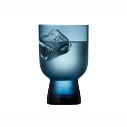 Lyngby Glas Sorrento Vandglas 30 cl. - 4 stk. - Bl� Glas