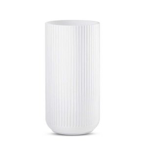 Lyngby Porceln Vase 20 cm - Hvid Opal Glas