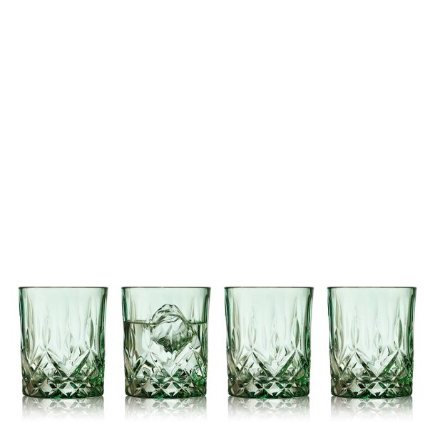 Lyngby Glas Sorrento Whiskyglas 32 cl. - 4 stk. - Grn