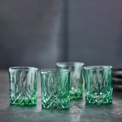 Lyngby Glas Sorrento Whiskyglas 32 cl. - 4 stk. - Grn