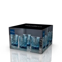 Lyngby Glas Sorrento Whiskyglas 32 cl. - 4 stk. - Bl