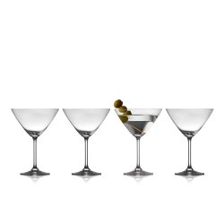 Lyngby Glas Juvel Martiniglas - 28 cl. - 4 stk.