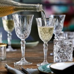 Lyngby Glas Melodia Hvidvinsglas - 21 cl. - 4 stk.