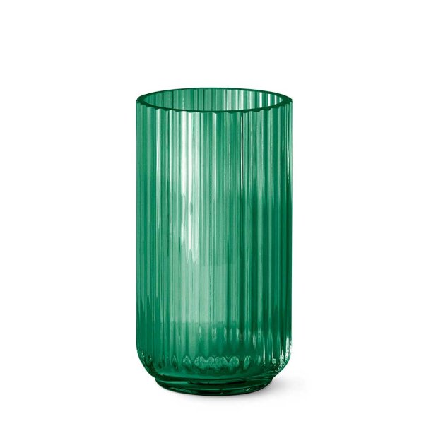 Lyngby Porceln Vase 20 cm - Grn Glas