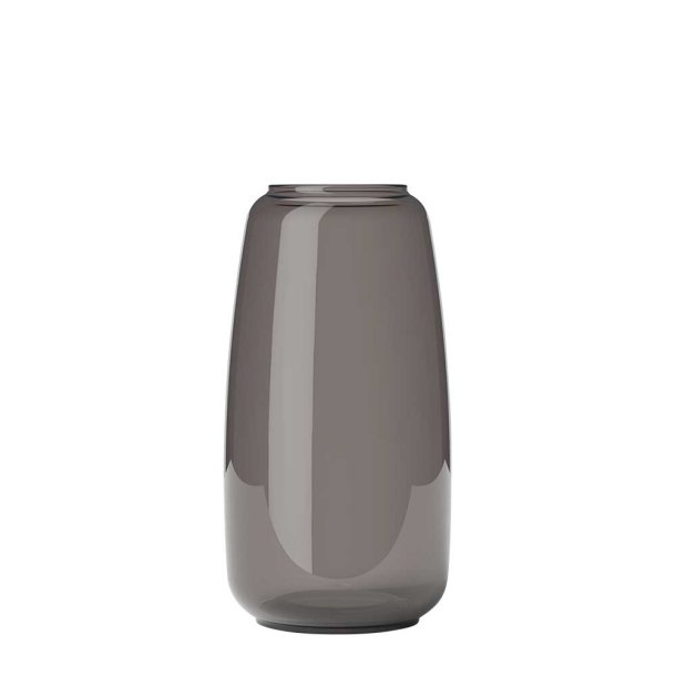 Lyngby Porceln Glas Vase 130/2 - Smoke
