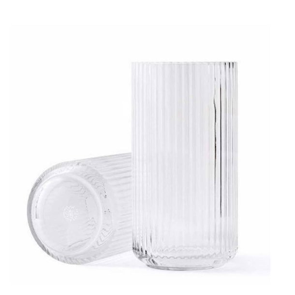 Lyngby Porceln Vase 20 cm - Klar Glas - Limited Edition