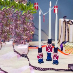 Medusa Copenhagen Frederik Soldater Lysestager - 3 stk.