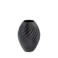 Mors� River Vase - 21 cm -  Sort