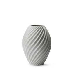 Mors River Vase Hvid 21 cm. 