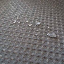 Moud Home Waffle Badeforhng - 180 x 220 cm. - Gr