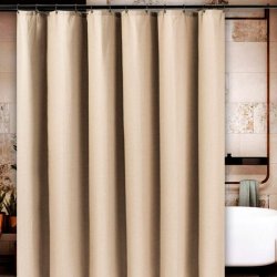Moud Home Waffle Badeforhng - 180 x 220 cm. - Khaki