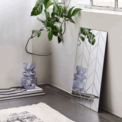 Moud Home Herringbone Spejl - 50 x 70 cm. - Klar