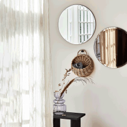 Moud Home Facet Spejl - 50 cm. - Klar