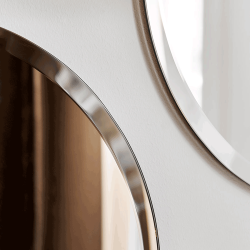 Moud Home Facet Spejl - 50 cm. - Klar