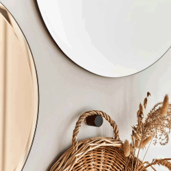 Moud Home Facet Spejl - 50 cm. - Klar