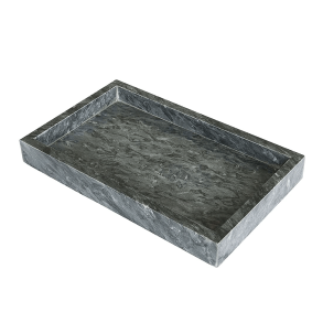 Moud Home Marbi Marmorbakke - 25 x 15 cm. - Sort