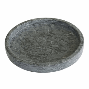 Moud Home Marbi Marmorbakke - 22 cm. - Sort