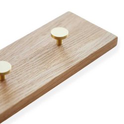 Moud Home OAK Egetr Knagerkke - 70 cm - Natur