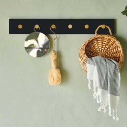 Moud Home COLOR Tr Knagerkke - 70 cm - Sort