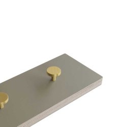 Moud Home COLOR Tr Knagerkke - 70 cm - Varm Gr