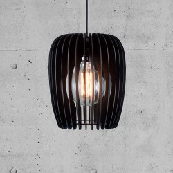Nordlux Tribecca Pendel - 24 cm - Sort