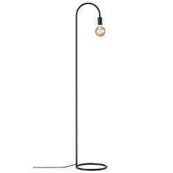 Nordlux Paco Gulvlampe - 155 cm - Sort