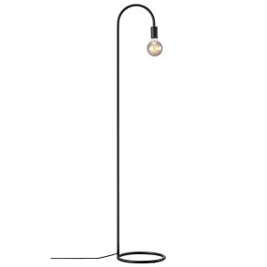 Nordlux Paco Gulvlampe - 155 cm - Sort