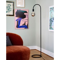 Nordlux Paco Gulvlampe - 155 cm - Sort