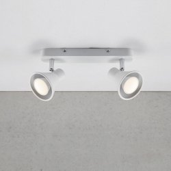 Nordlux Eik Spotlampe - 2 Spot - Hvid