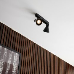 Nordlux Eik Spotlampe - 2 Spot - Mat Sort