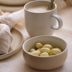 Studio Round North Sk�l �11 cm - Mat Sand/Mat Hvid