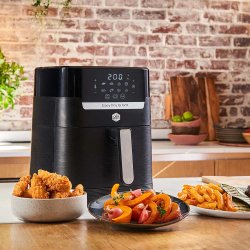 OBH Nordica Airfryer - Easy Fry &amp; Grill Precision 2in1 - Black Digital - 4,2 L