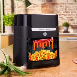 OBH Nordica Airfryer - Easy Fry &amp; Grill Precision 2in1 - Black Digital - 4,2 L