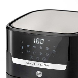 OBH Nordica Airfryer - Easy Fry &amp; Grill Precision 2in1 - Black Digital - 4,2 L