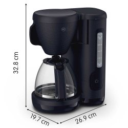 OBH Nordica Kaffemaskine Morning  Sort