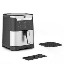 OBH Nordica Airfryer - Easy Fry &amp; Grill XXL 2in1 - Silver - 6,5 L