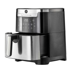 OBH Nordica Airfryer - Easy Fry &amp; Grill XXL 2in1 - Silver - 6,5 L