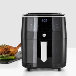 OBH Nordica Airfryer - Easy Fry &amp; Grill 3in1 Steam+ - Black Digital - 6,5 L
