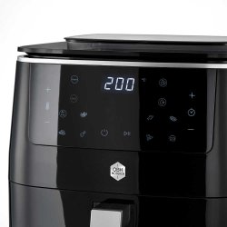 OBH Nordica Airfryer - Easy Fry &amp; Grill 3in1 Steam+ - Black Digital - 6,5 L