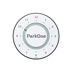 ParkOne 2 Parkeringsur - Alpine White