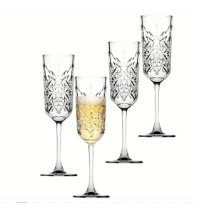 Pasabahce Timeless Champagneglas 17,5 cl. - 4 stk.