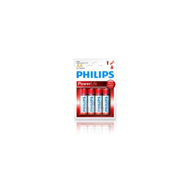 Philips Power Batteri AA - 4 stk.