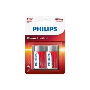Philips Power Batteri C - 2 stk.