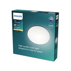 Philips Suede Loftslampe 50 cm - Hvid