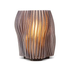 Philips 3D Creation Eridit Wavy Grooved Bordlampe - Gr