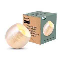 Philips 3D Creation Shellsea Shell Bordlampe - Hvid