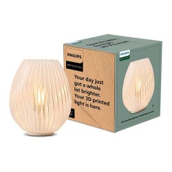 Philips 3D Creation Eridit Oval Bordlampe - Klar