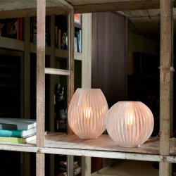 Philips 3D Creation Eridit Rund Bordlampe - Klar